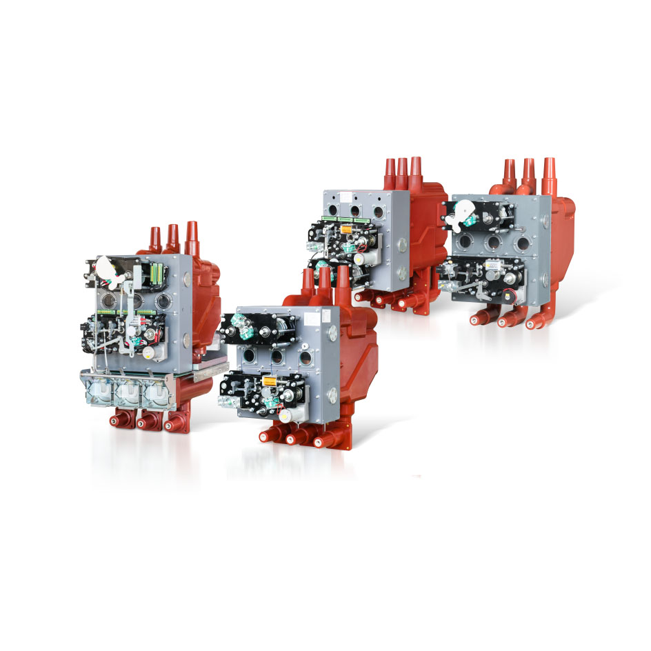 Серии основных узлов (ядер) для твердоизолированных распределительных устройств